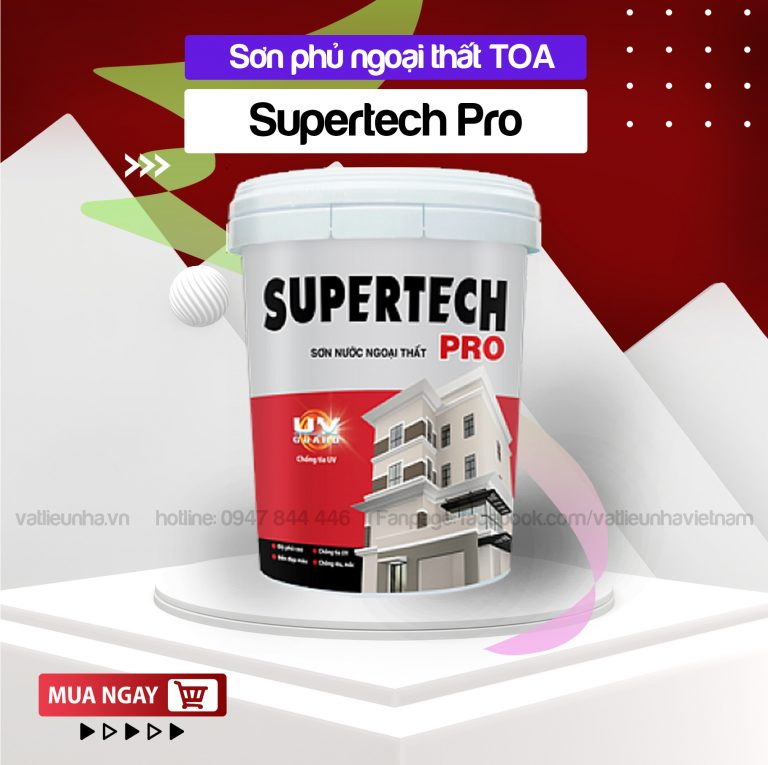 SƠN NƯỚC NGOẠI THẤT SUPERTECH PRO EXTERIOR